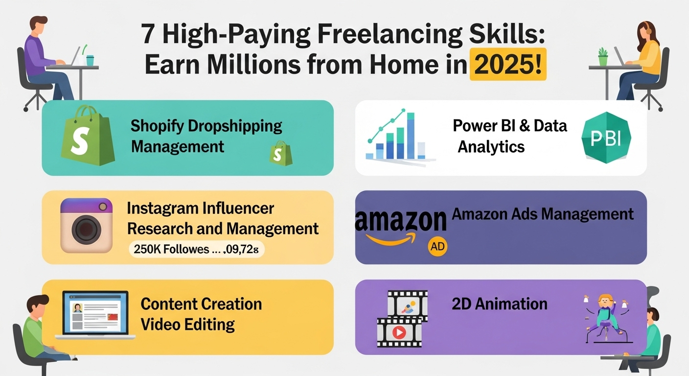 7 High-Paying Freelancing Skills