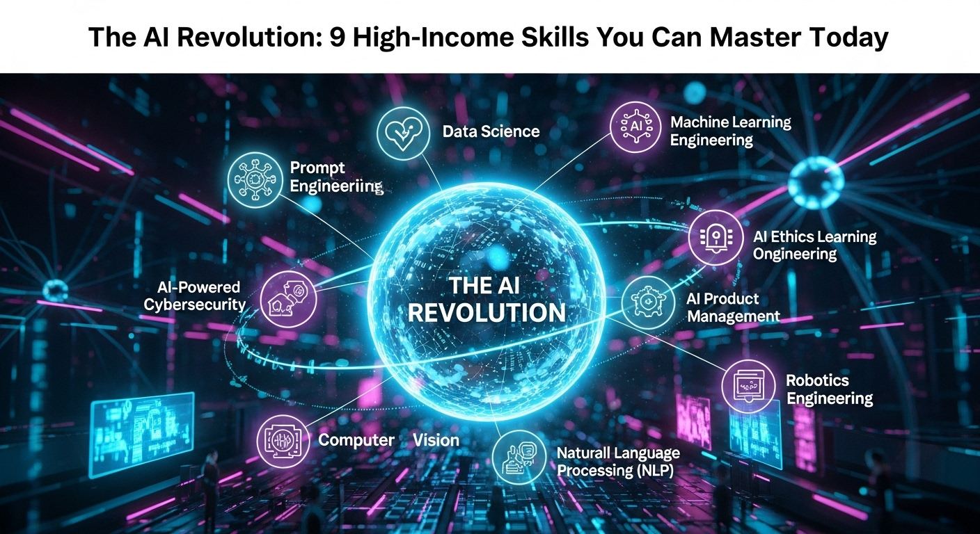 The AI Revolution: 9 High-Income Skills You Can Master Today